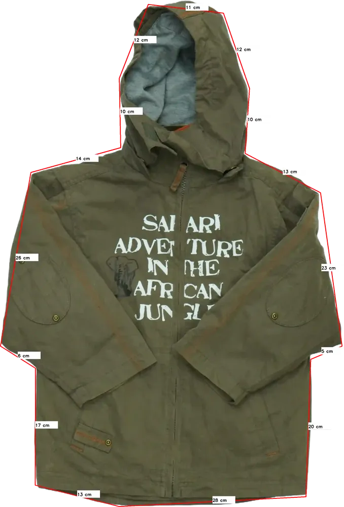 Zöld C&amp;A Dzseki EU 110 / UK 5 év / US 5 év/XS