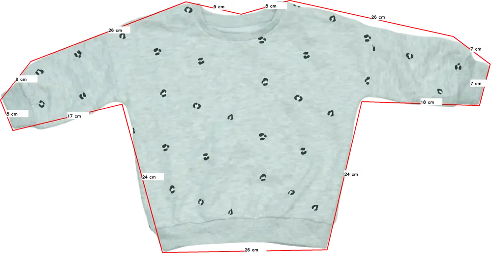 Szürke George Pulóver EU 86 / UK 12-18 hónap / US 18 hónap