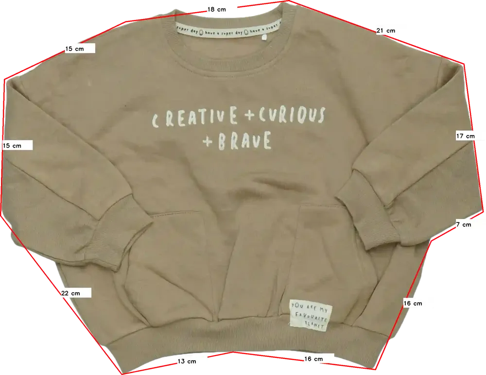 Barna George Pulóver EU 98 / UK 3 év / US 3T