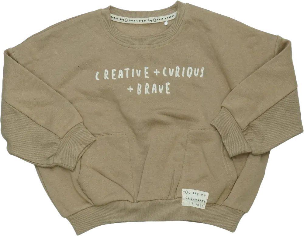 Barna George Pulóver EU 98 / UK 3 év / US 3T