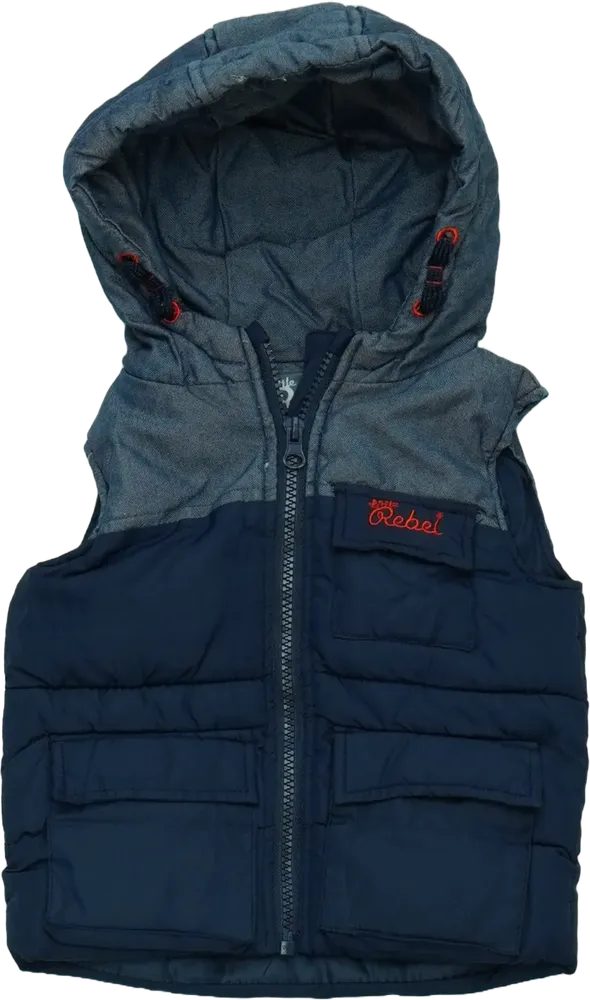 Kék Rebel Mellény EU 80 / UK 9-12 hónap / US 12 hónap