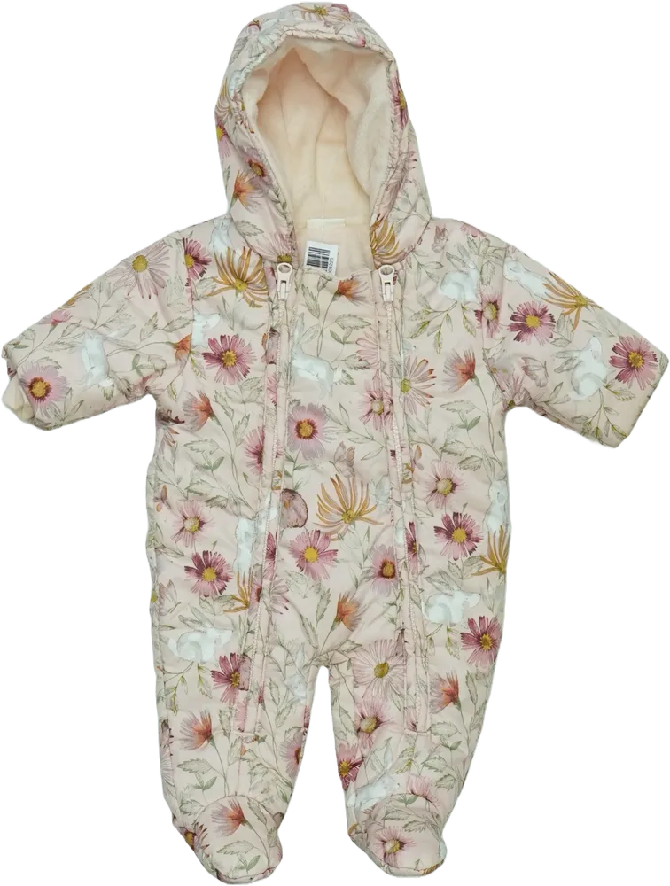 Rózsaszín Next Baby overál EU 56 / UK Újszülött / US Újszülött