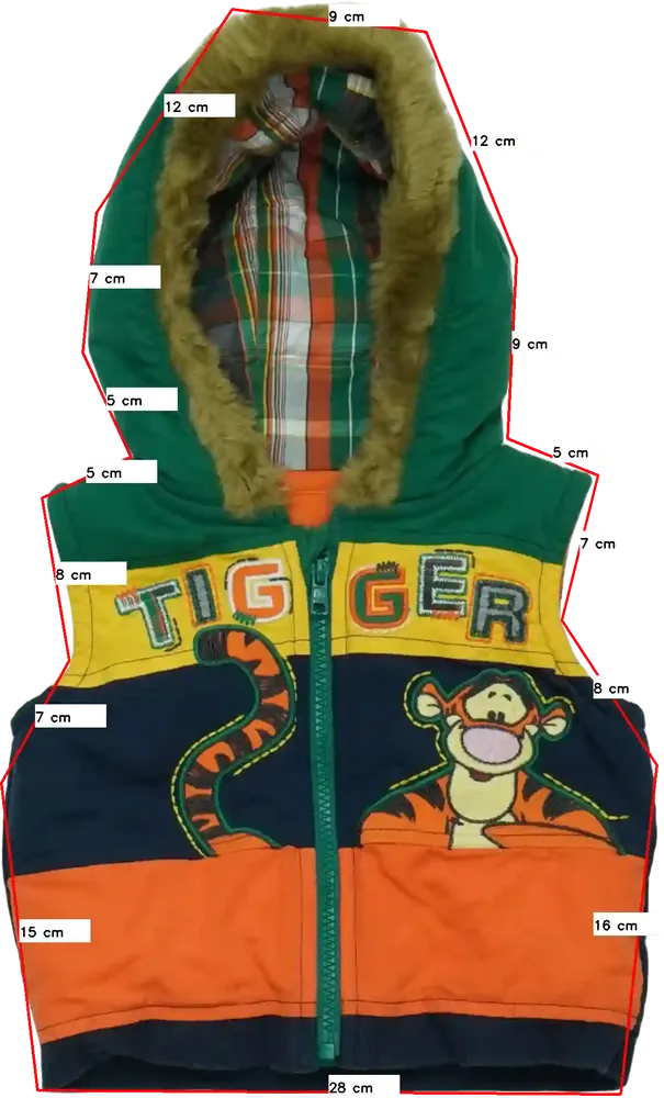 Kék Disney Mellény EU 74 / UK 6-9 hónap / US 6-9 hónap