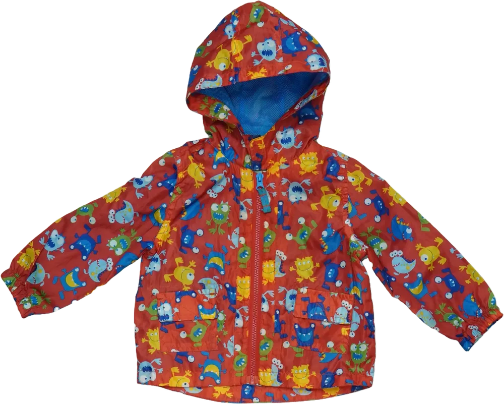 Piros BlueZoo Esőkabát EU 92 / UK 2 év / US 2T