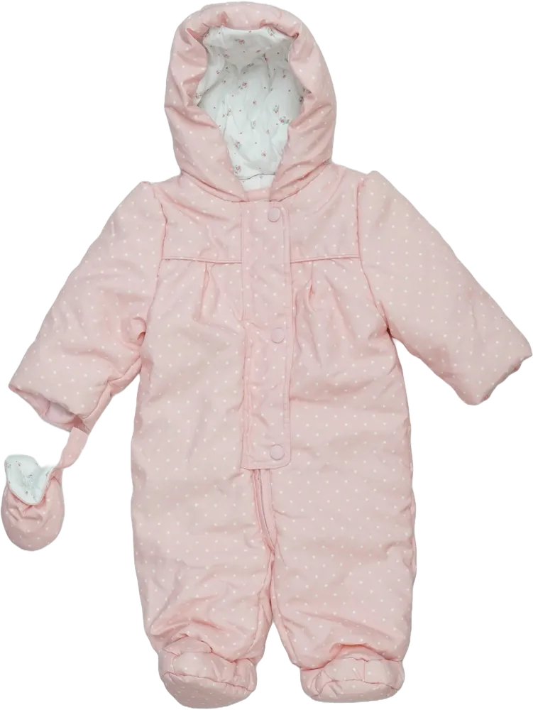 Rózsaszín John Lewis Baby overál EU 68 / UK 3-6 hónap / US 3-6 hónap