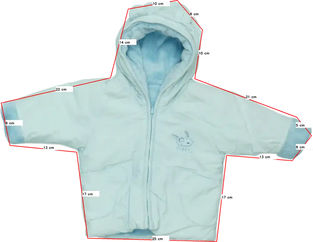 Kék Mothercare Télikabát EU 62 / UK 0-3 hónap / US 0-3 hónap