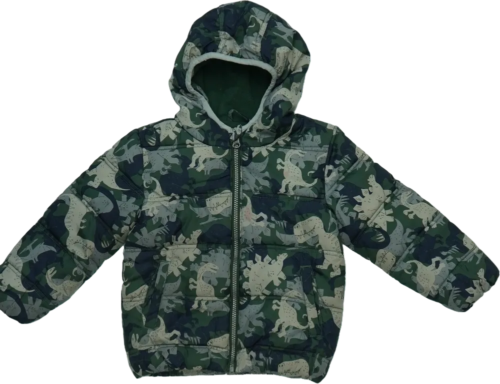 Zöld Little Dudes Télikabát EU 98 / UK 3 év / US 3T