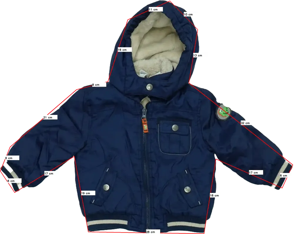 Kék C&amp;A Átmeneti kabát EU 86 / UK 12-18 hónap / US 18 hónap