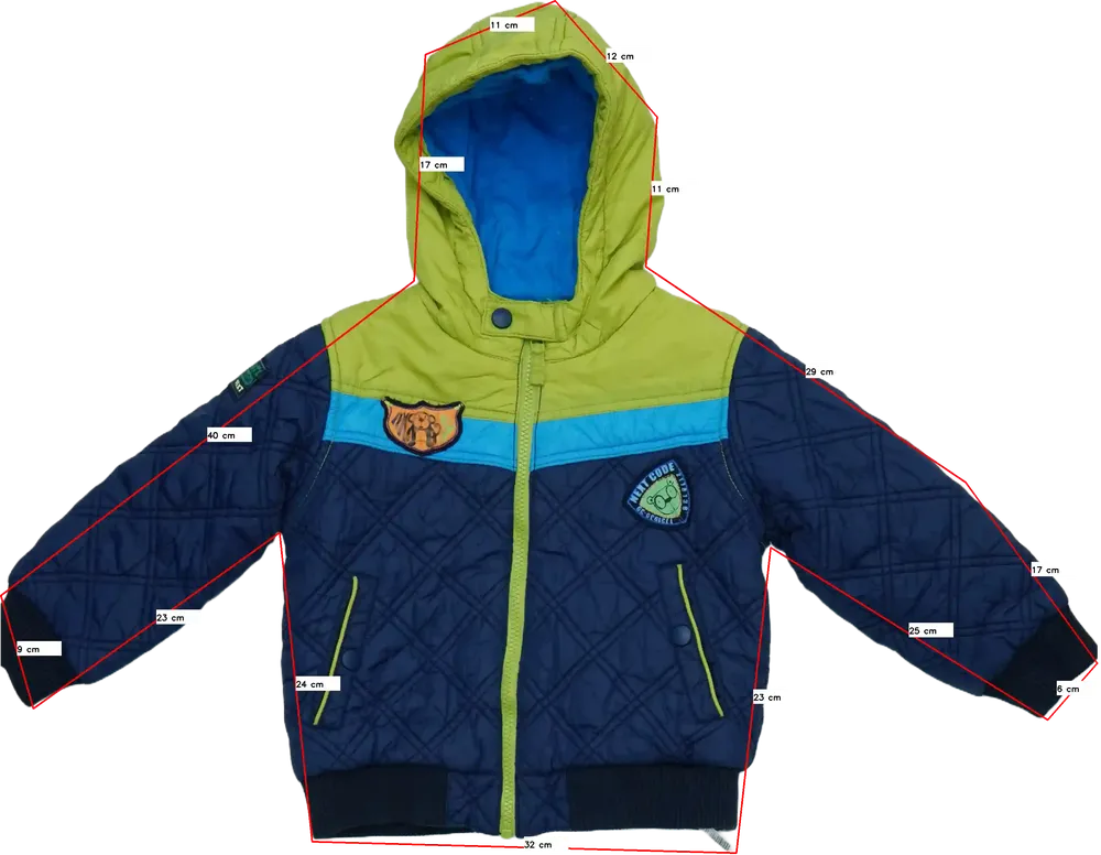 Kék Next Átmeneti kabát EU 104 / UK 4 év / US 4T/XS