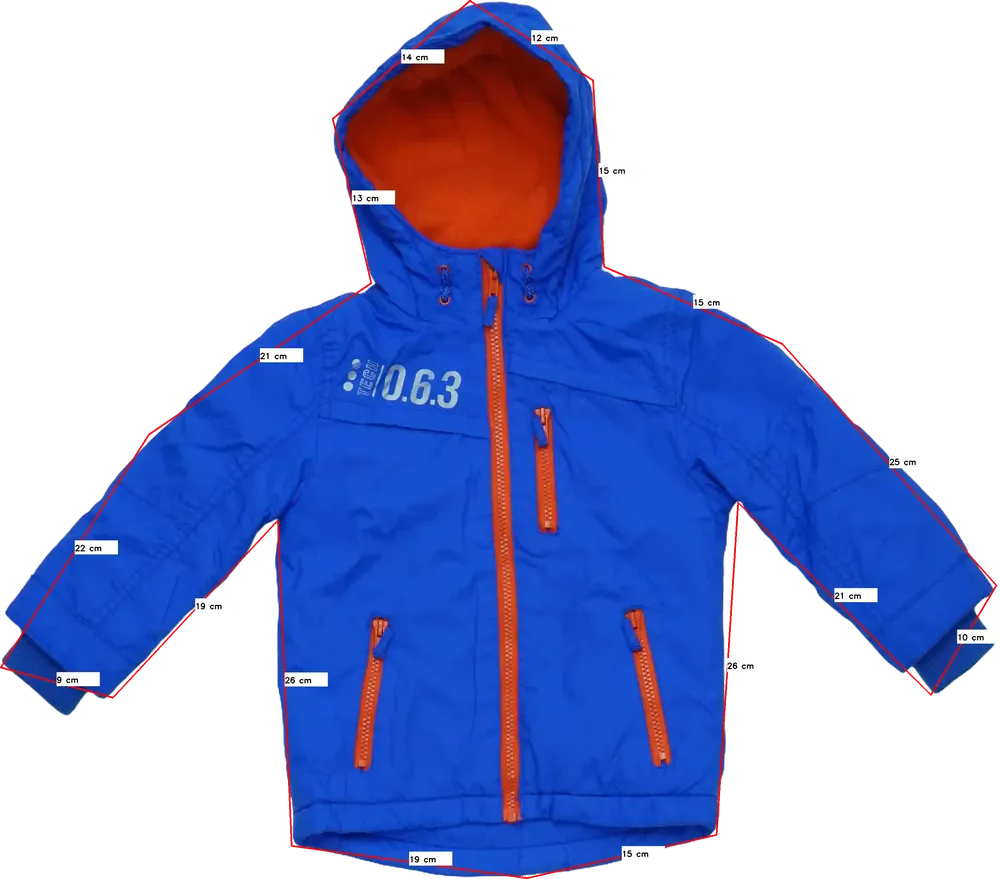 Kék George Télikabát EU 92 / UK 2 év / US 2T