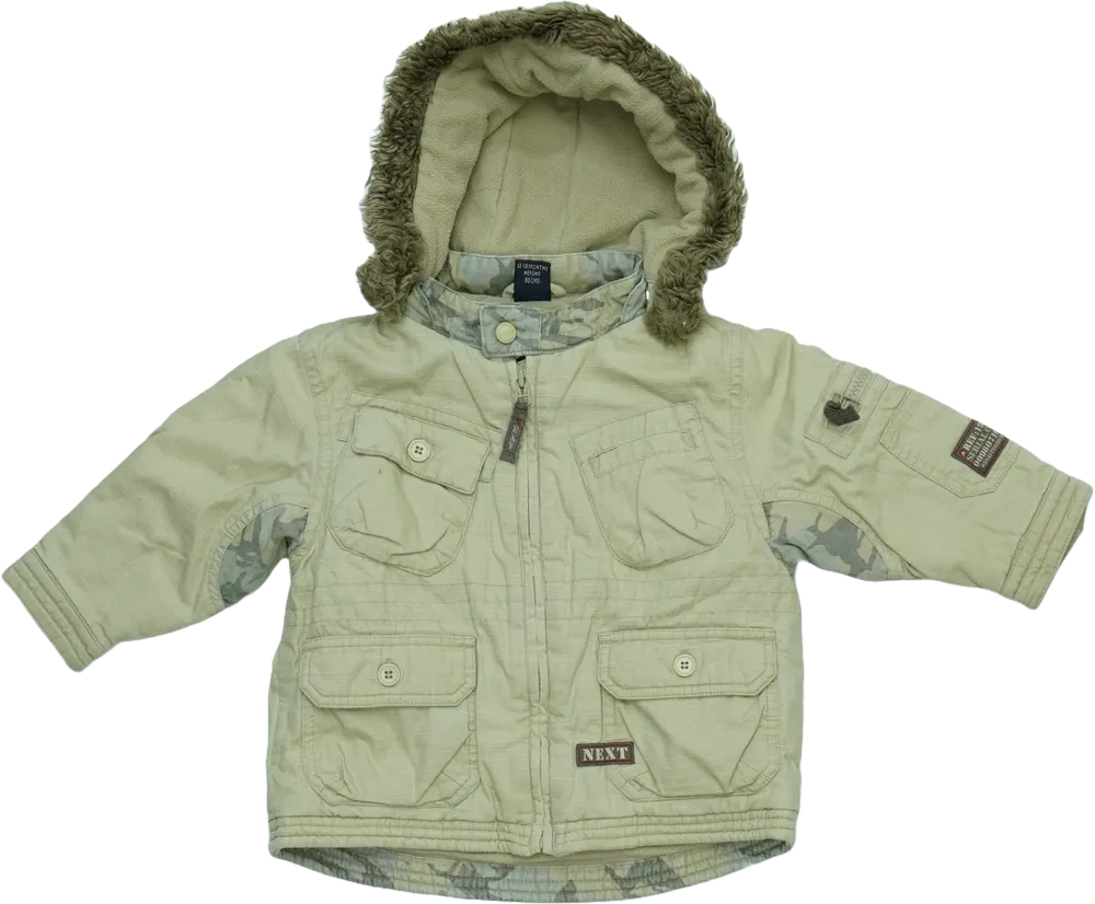 Barna Next Átmeneti kabát EU 86 / UK 12-18 hónap / US 18 hónap