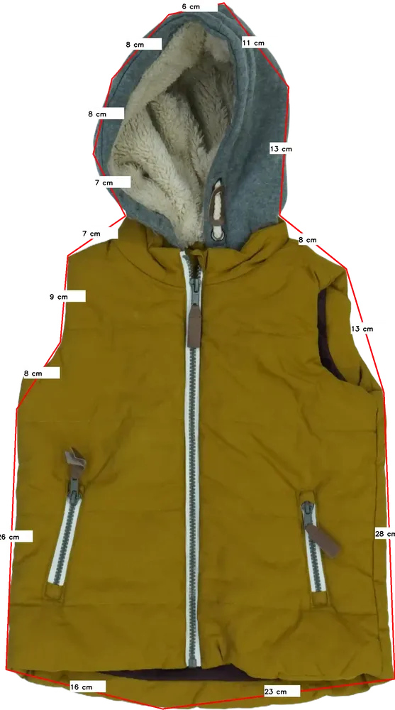 Barna Egyéb Mellény EU 104 / UK 4 év / US 4T/XS