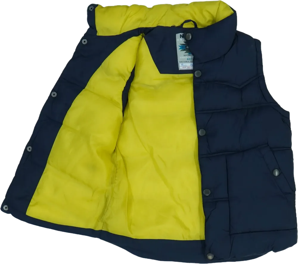 Kék Next Mellény EU 134 / UK 9 év / US 9 év/L