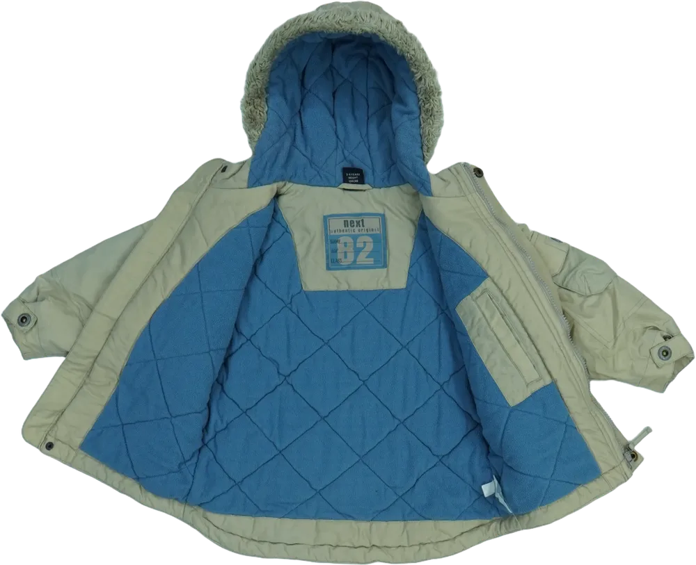 Barna Next Átmeneti kabát EU 104 / UK 4 év / US 4T/XS