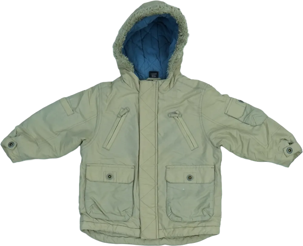 Barna Next Átmeneti kabát EU 104 / UK 4 év / US 4T/XS