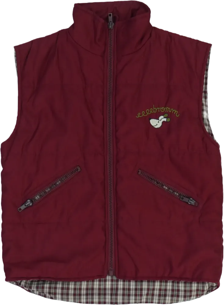 Bordó Egyéb Mellény EU 122 / UK 7 év / US 7 év/M