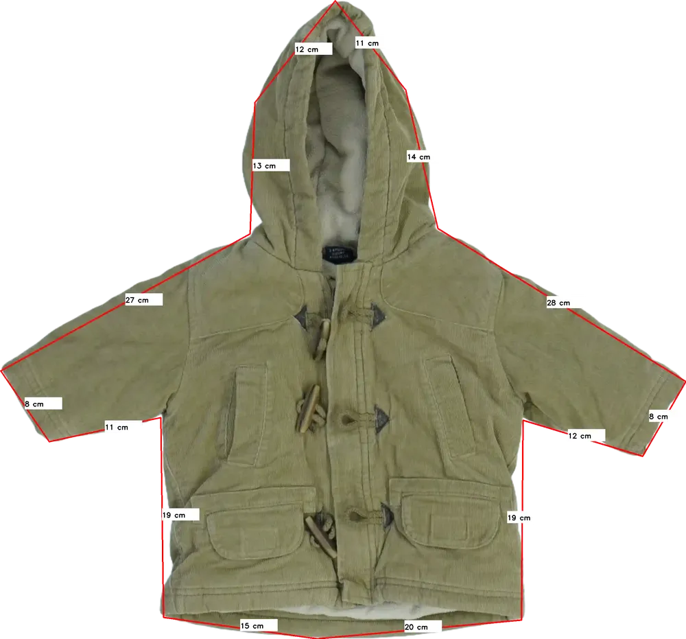 Barna Next Télikabát EU 68 / UK 3-6 hónap / US 3-6 hónap