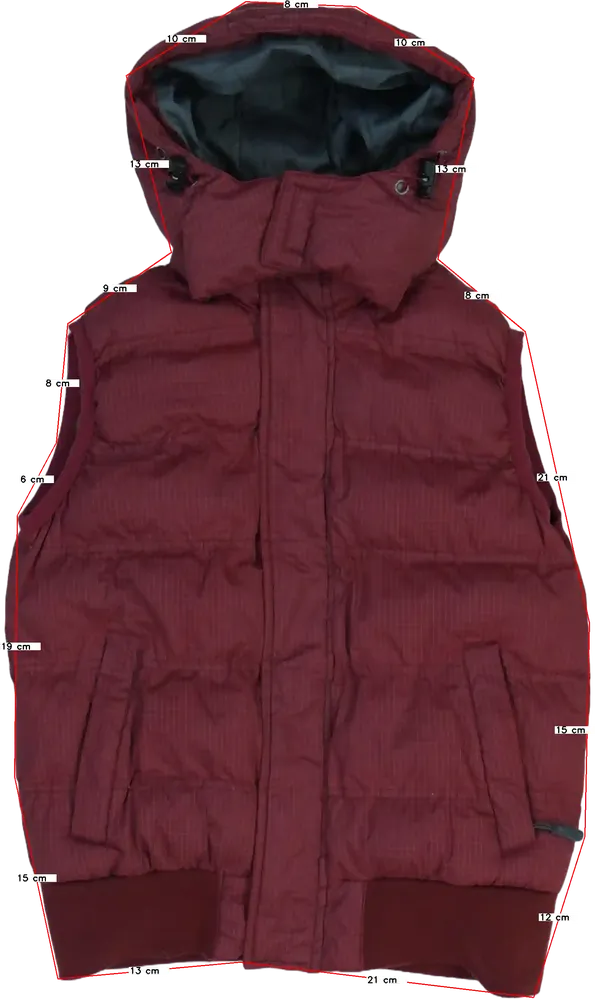 Bordó Harry Hall Mellény EU 140 / UK 10 év / US 10 év/L