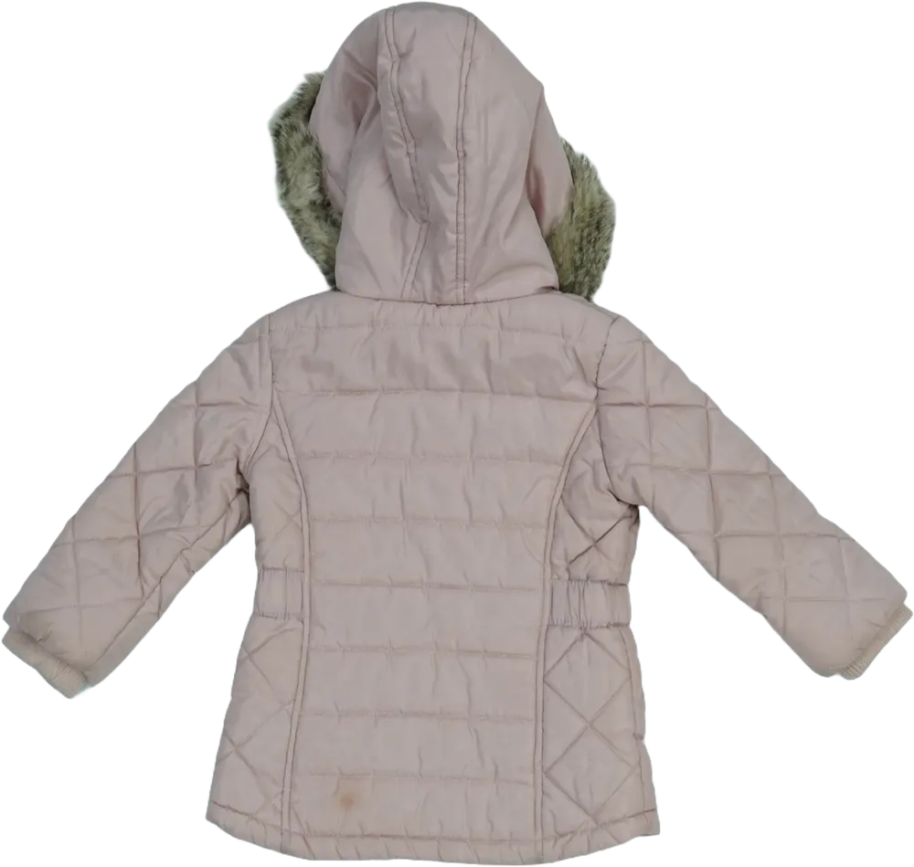 Rózsaszín River Island Télikabát EU 98 / UK 3 év / US 3T