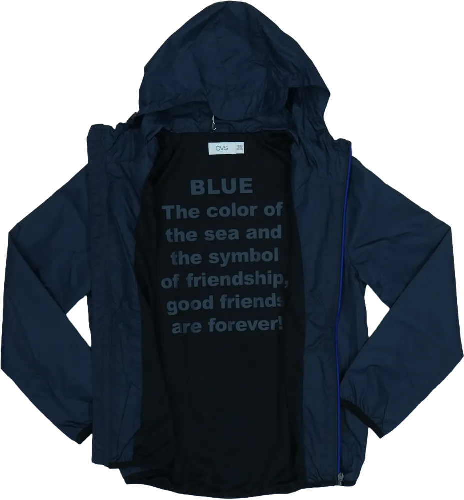 Kék OVS Széldzseki EU 152 / UK 12 év / US 12 év/L