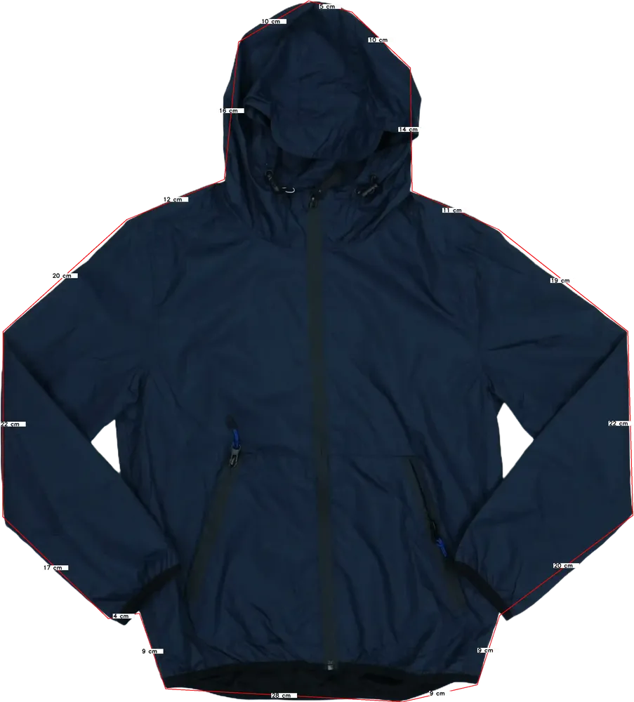 Kék OVS Széldzseki EU 152 / UK 12 év / US 12 év/L