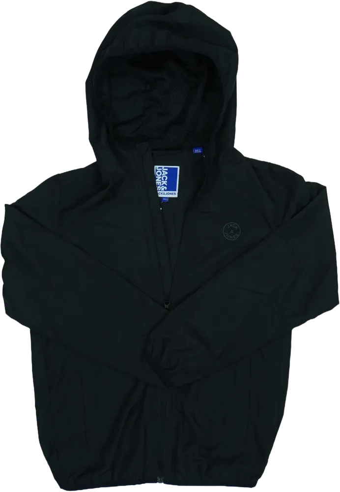 Fekete Jack&amp;Jones Széldzseki EU 152 / UK 12 év / US 12 év/L