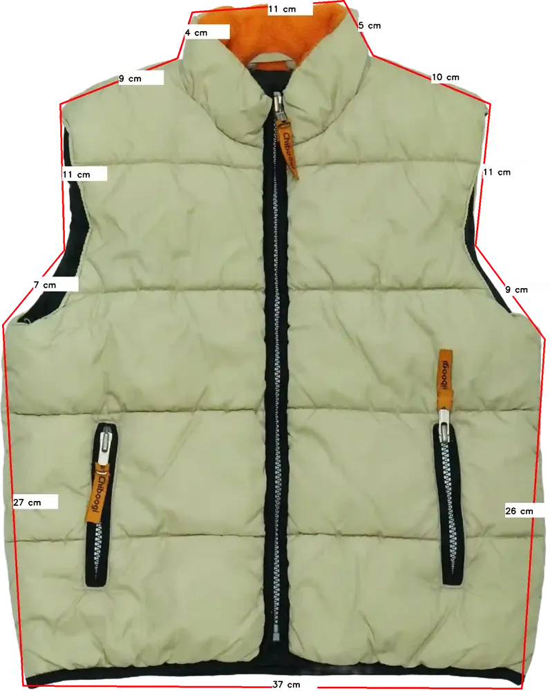 Barna H&amp;M Mellény EU 104 / UK 4 év / US 4T/XS