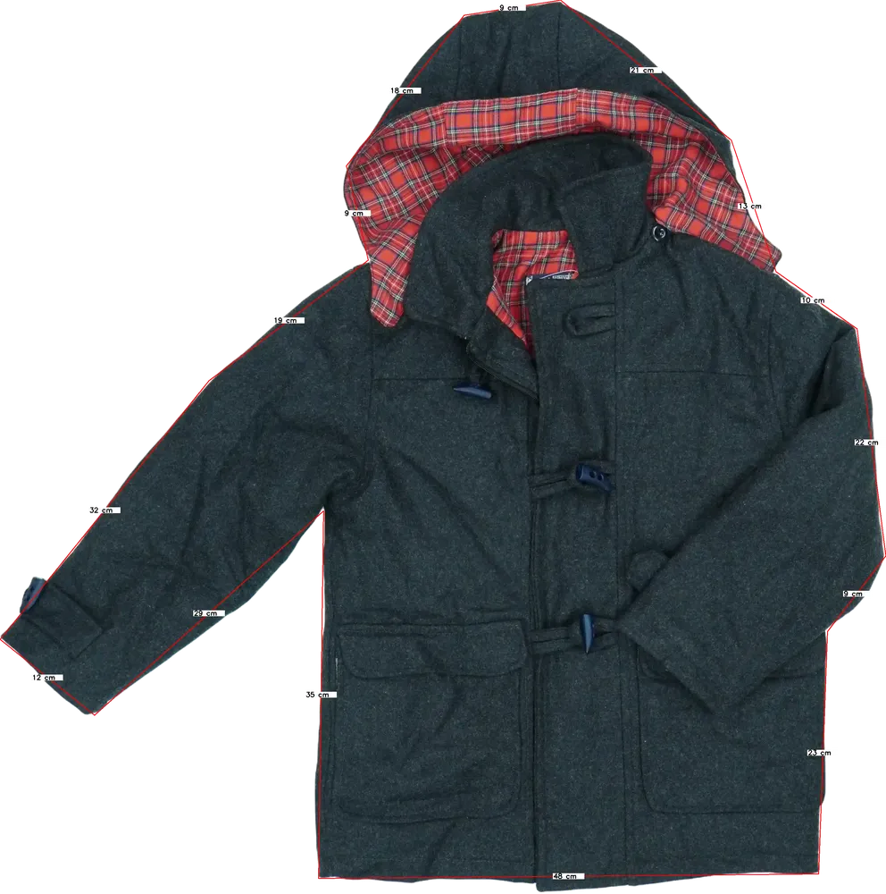 Szürke M.Sangar Átmeneti kabát EU 146 / UK 11 év / US 12 év/L