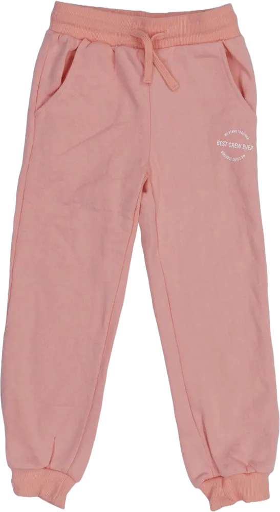 Rózsaszín Benetton Melegítőnadrág EU 116 / UK 6 év / US 6 év/S