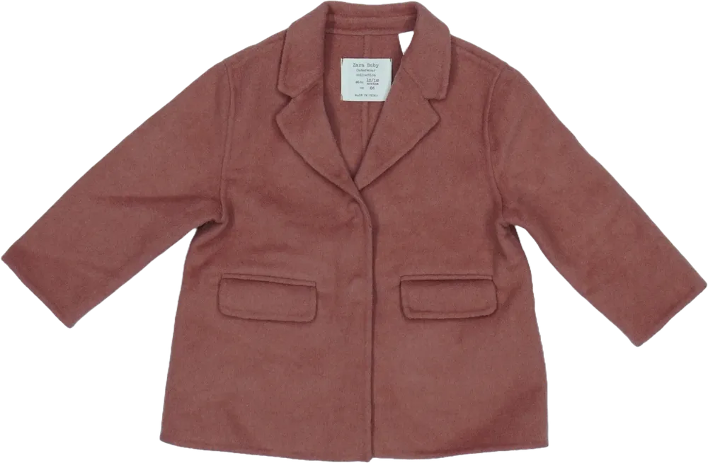 Rózsaszín Zara Átmeneti kabát EU 86 / UK 12-18 hónap / US 18 hónap