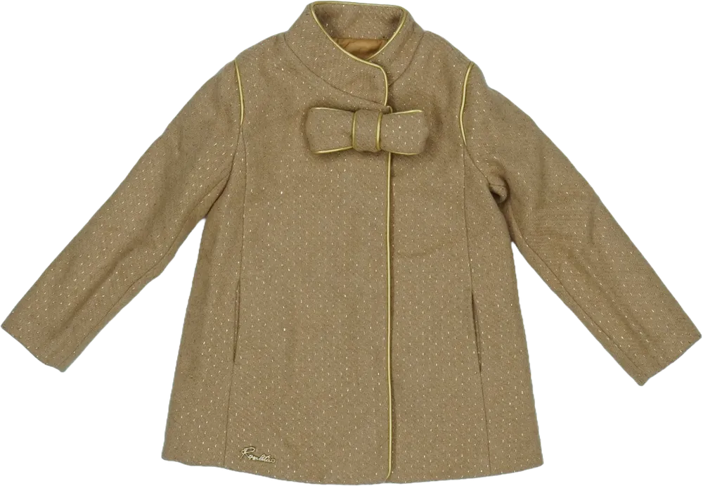 Barna Rosalita Átmeneti kabát EU 104 / UK 4 év / US 4T/XS