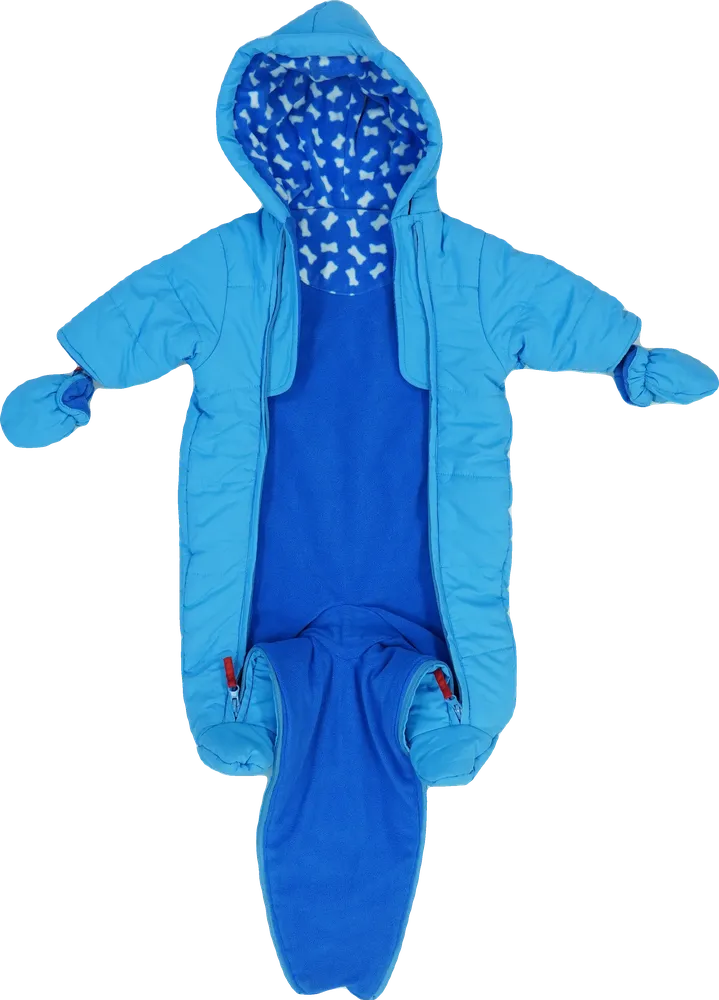 Kék St.Bernard Baby overál EU 68 / UK 3-6 hónap / US 3-6 hónap