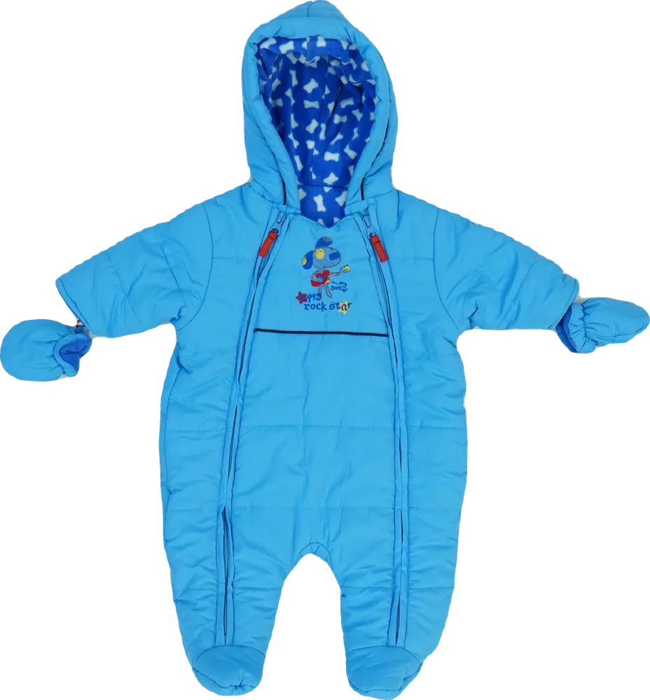 Kék St.Bernard Baby overál EU 68 / UK 3-6 hónap / US 3-6 hónap