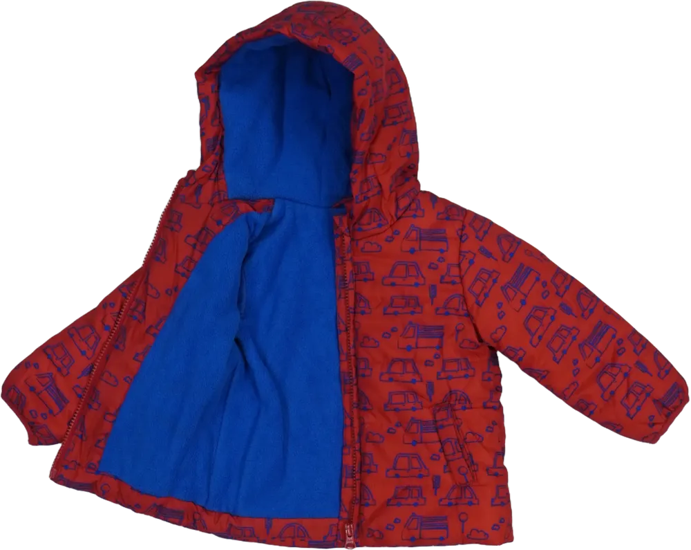 Piros Dunnes Télikabát EU 86 / UK 12-18 hónap / US 18 hónap