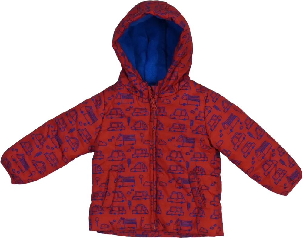 Piros Dunnes Télikabát EU 86 / UK 12-18 hónap / US 18 hónap