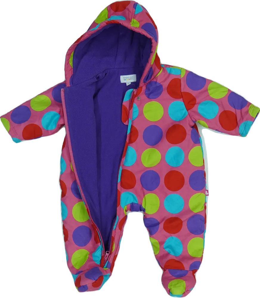 Rózsaszín Babaluno Baby Baby overál EU 68 / UK 3-6 hónap / US 3-6 hónap