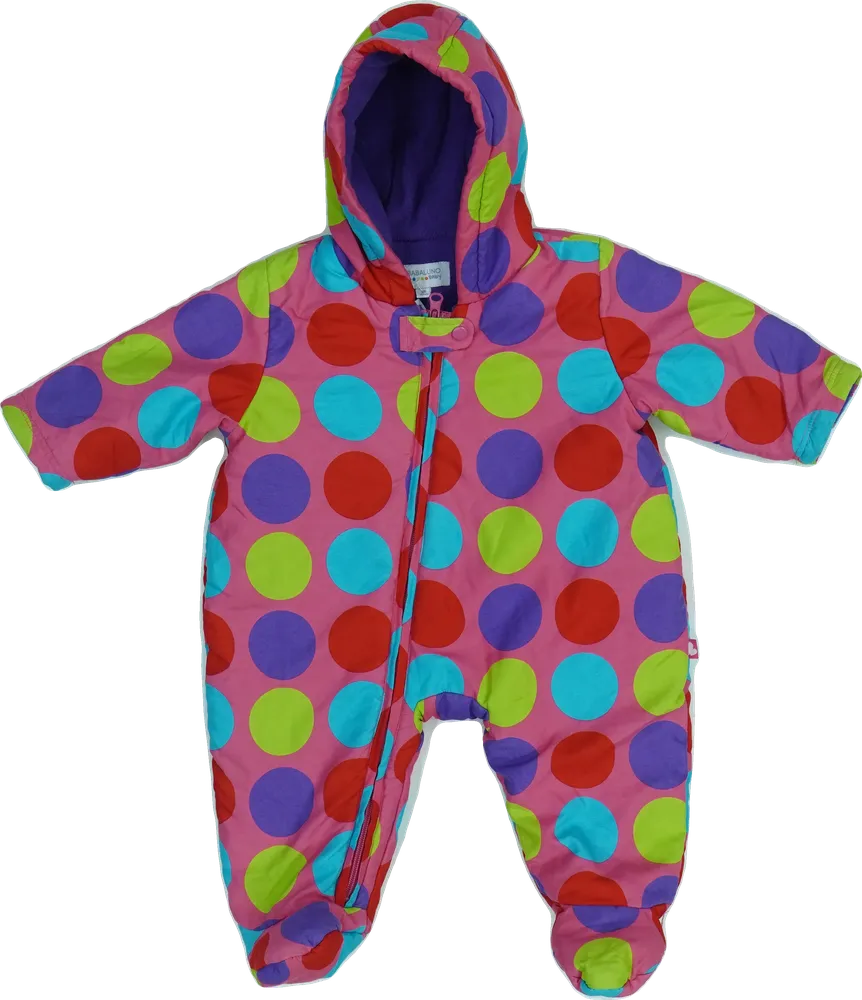 Rózsaszín Babaluno Baby Baby overál EU 68 / UK 3-6 hónap / US 3-6 hónap