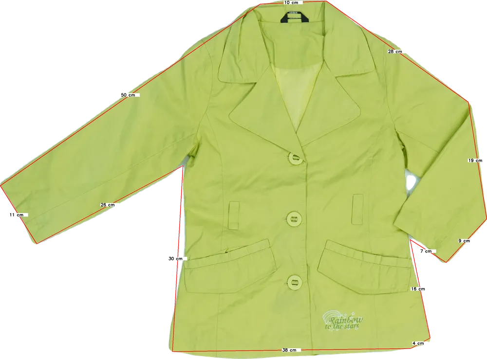 Zöld Egyéb Dzseki EU 116 / UK 6 év / US 6 év/S