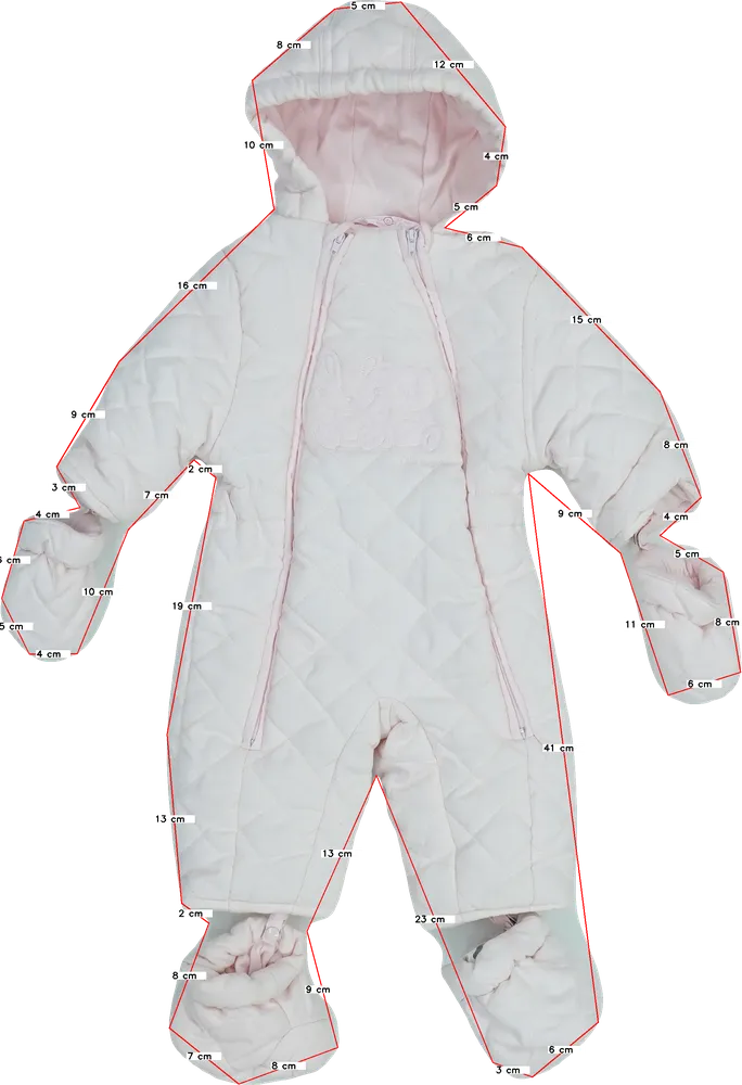 Rózsaszín Mayoral Baby overál EU 62 / UK 0-3 hónap / US 0-3 hónap