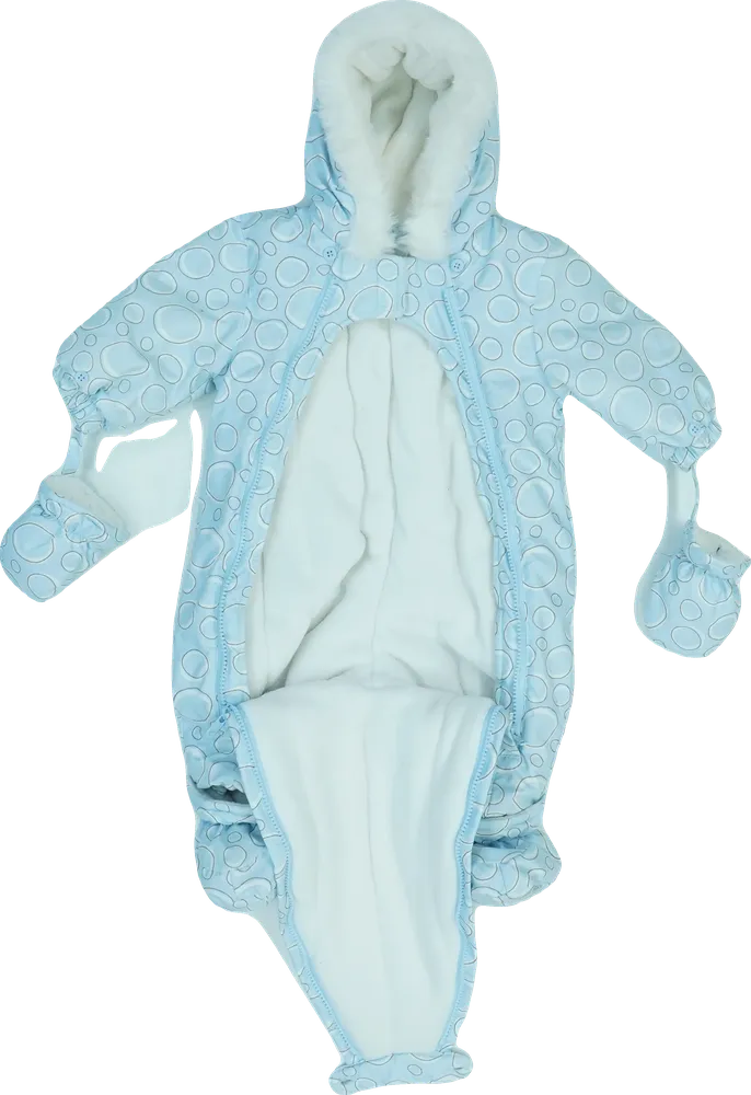 Kék Zip Zap Baby overál EU 68 / UK 3-6 hónap / US 3-6 hónap