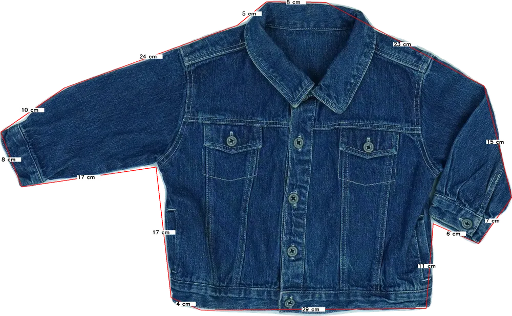 Kék Egyéb Farmerdzseki EU 86 / UK 12-18 hónap / US 18 hónap