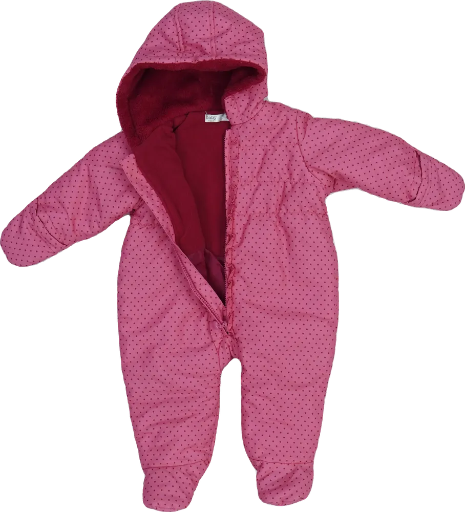 Rózsaszín M&amp;Co. Baby overál EU 74 / UK 6-9 hónap / US 6-9 hónap