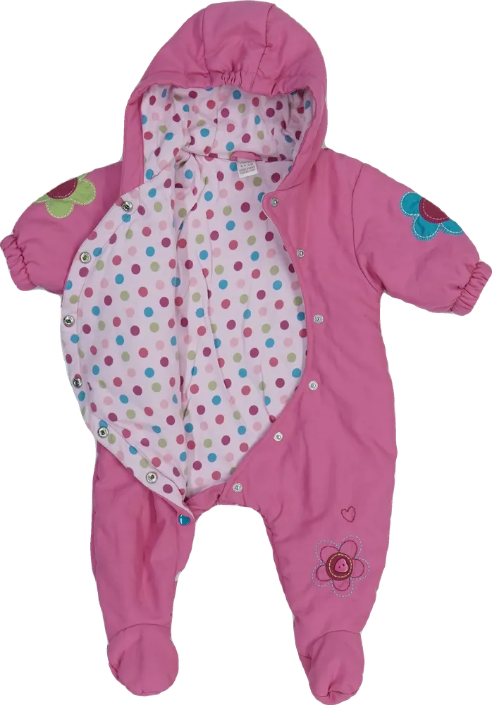 Rózsaszín Next Baby overál EU 62 / UK 0-3 hónap / US 0-3 hónap