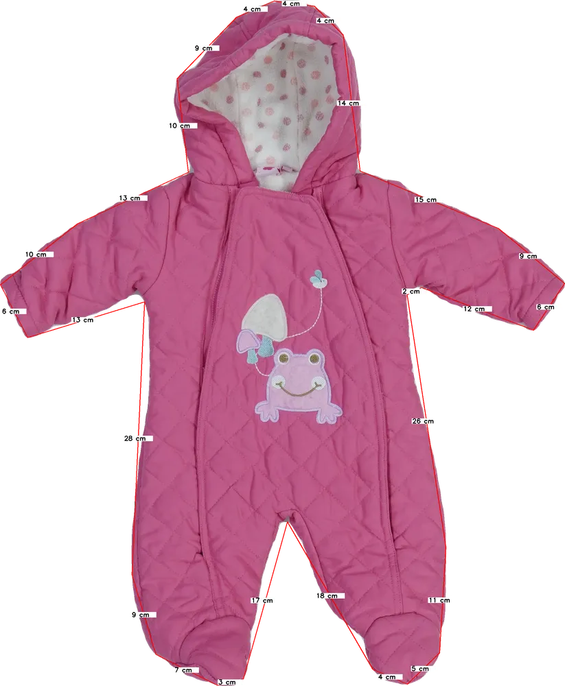 Rózsaszín Egyéb Baby overál EU 68 / UK 3-6 hónap / US 3-6 hónap