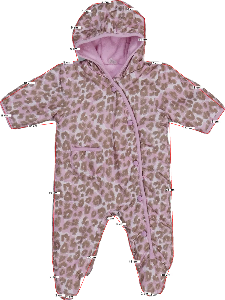 Rózsaszín Next Baby overál EU 62 / UK 0-3 hónap / US 0-3 hónap