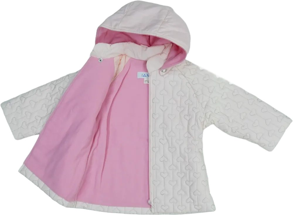 Rózsaszín Iana Átmeneti kabát EU 92 / UK 2 év / US 2T