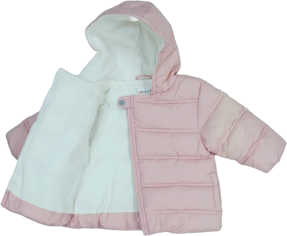 Rózsaszín Next Télikabát EU 86 / UK 12-18 hónap / US 18 hónap