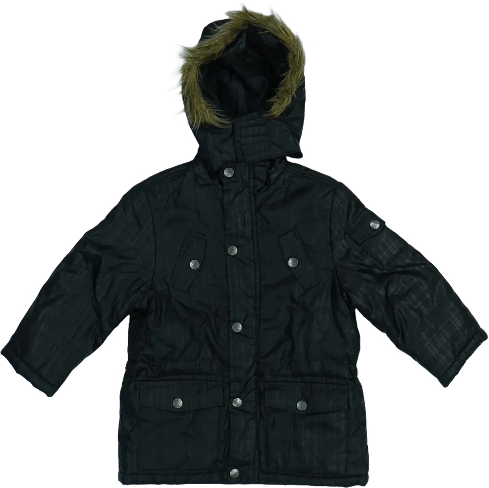 Fekete Okay Átmeneti kabát EU 116 / UK 6 év / US 6 év/S