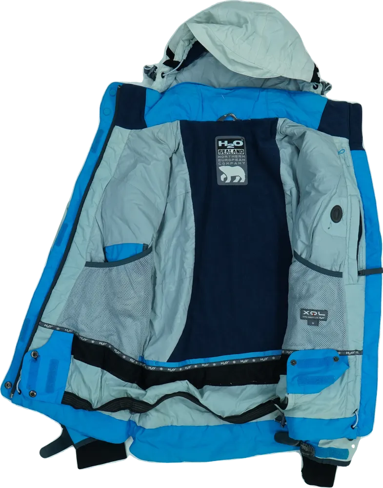 Kék H2O Síkabát M