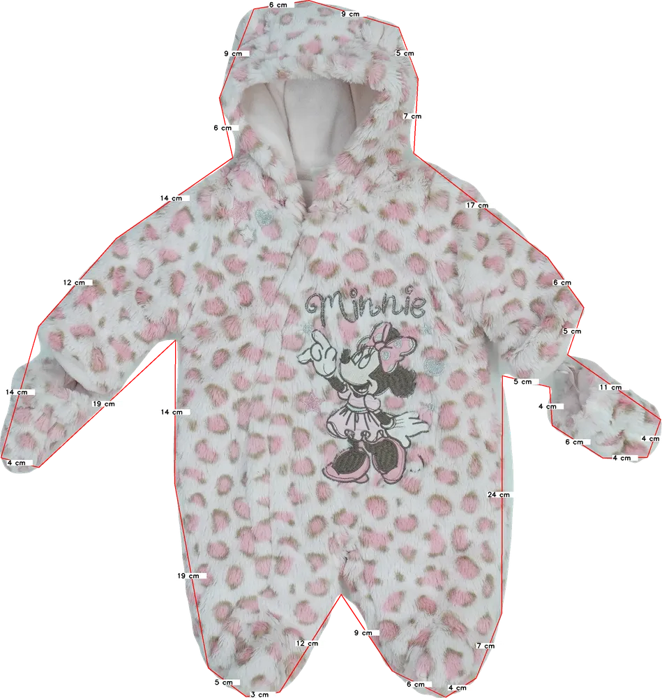 Fehér Disney Baby overál EU 56 / UK Újszülött / US Újszülött